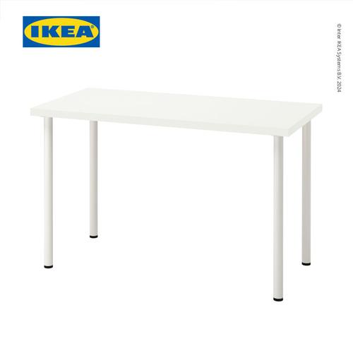 [EZO.0501598] IKEA LAGKAPTEN/ADILS Meja Kerja/Belajar Minimalis Putih 120x60cm