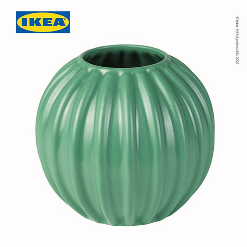 [EZO.0501605] IKEA SKOGSTUNDRA Vas Bunga Hijau 15cm