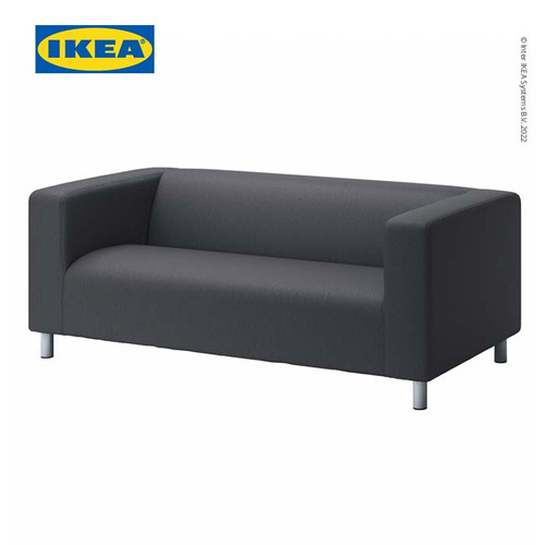 [EZO.0501620] IKEA KLIPPAN Sofa 2 Dudukan Abu-Abu Minimalis Berkualitas