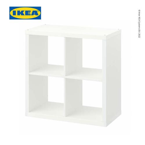 [EZO.0501633] IKEA KALLAX Rak Pajangan Minimalis Putih Berkualitas 77x77cm