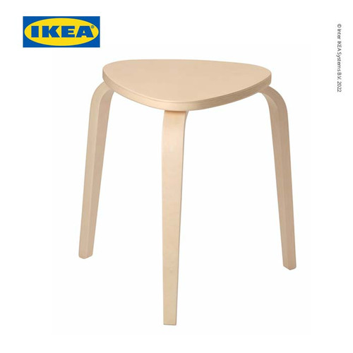 [EZO.0501637] IKEA KYRRE Bangku Tumpuk Kayu Minimalis