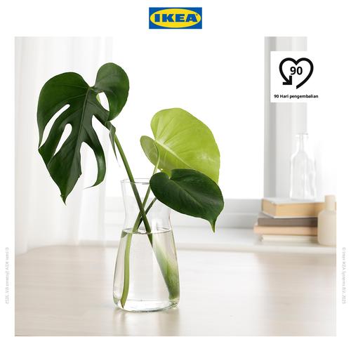 [EZO.0501651] IKEA KARAFF KARAFE Botol Air Minum Bening 1L