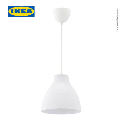 [EZO.0501657] IKEA MELODI Lampu Gantung putih 28cm Minimalis