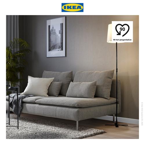 [EZO.0501686] IKEA BARLAST Lampu Lantai 150cm Hitam / Putih