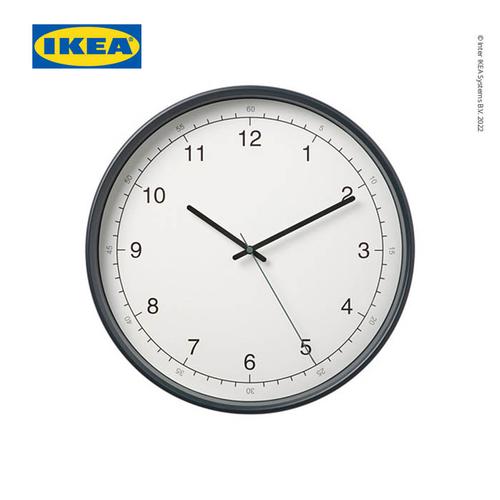 [EZO.0501714] IKEA TAGGAD Jam Dinding Modern Tanpa Suara
