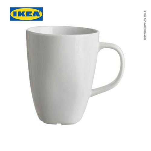 [EZO.0501725] IKEA VARDERA Cangkir Kopi atau Teh 30 cl Putih