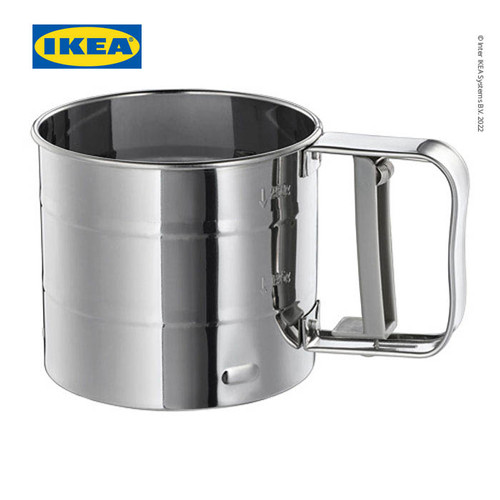[EZO.0501756] IKEA IDEALISK Ayakan Tepung Baja Tahan karat