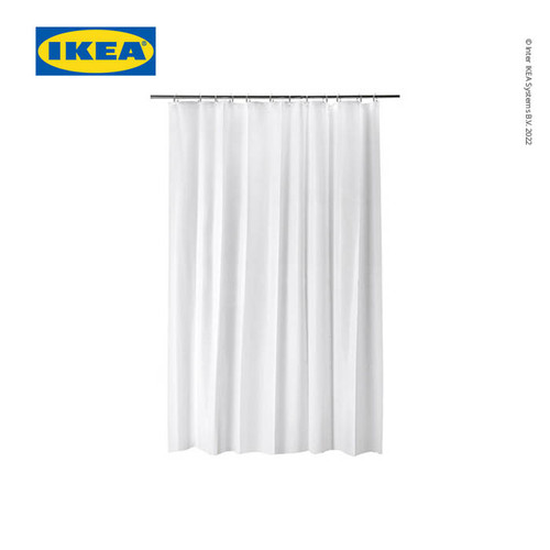 [EZO.0501763] IKEA BJARSEN Tirai Shower Putih 180x200cm