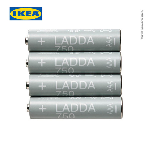 [EZO.0501768] IKEA LADDA Baterai Isi Ulang AAA 1.2V HR03
