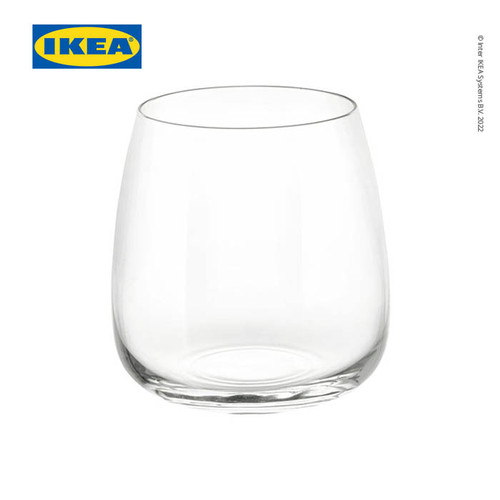 [EZO.0501777] IKEA DYRGRIP Gelas Kaca Bening untuk Minum 36cl