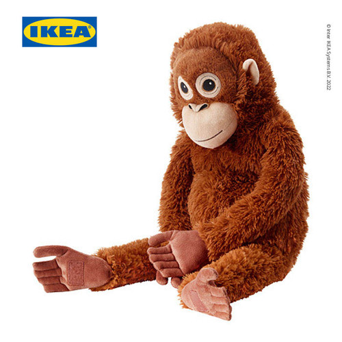 [EZO.0501787] IKEA DJUNGELSKOG Boneka Orangutan 66 cm
