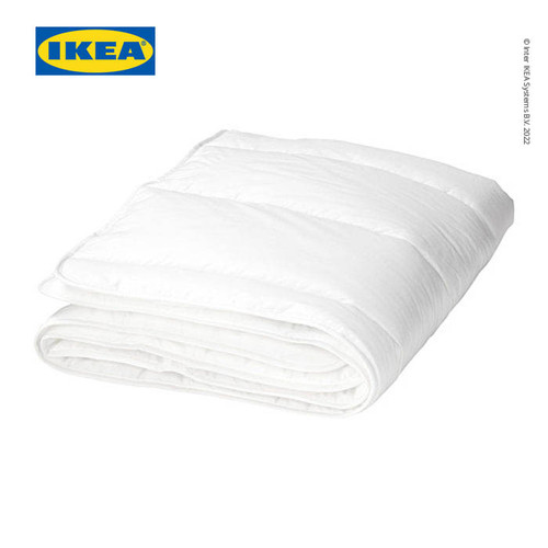[EZO.0501795] IKEA LEN Selimut Bayi 110x125 cm Putih Isian Poliester