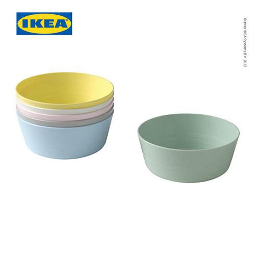 [EZO.0501797] IKEA KALAS Mangkok Bayi Warna-Warni Isi 6pcs BPA Free