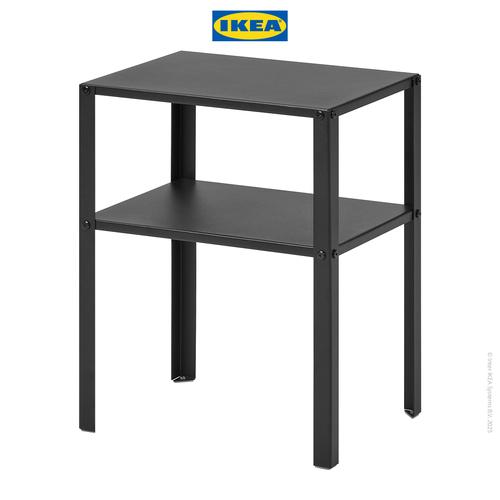 [EZO.0501812] IKEA KNARREVIK Meja Samping Tempat Tidur Bahan Baja 37x28 cm