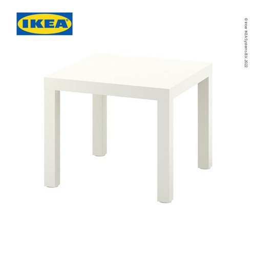 [EZO.0501823] IKEA LACK Meja Kecil Samping Sofa Putih Minimalis