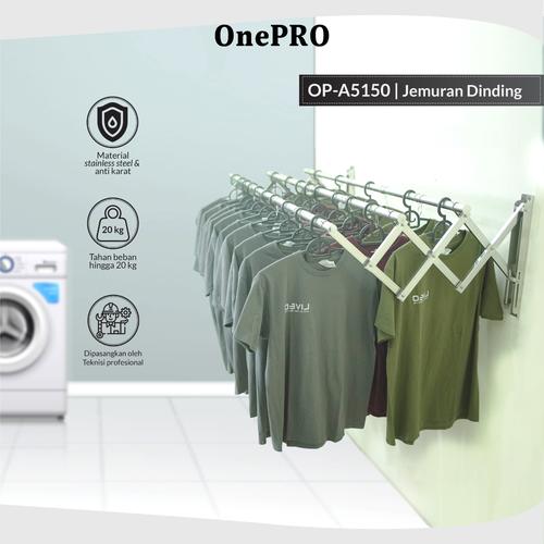 [EZO.6000079] Jemuran dinding ONEPRO OP-A5150