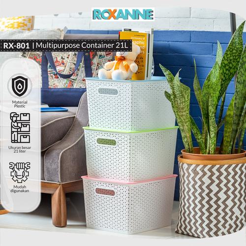 [EZO.6000056] ROXANNE Multipurpose Container Box 21L RX801