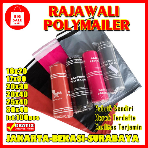 [EZO.6200001] Plastik Packing Polymailer /Rajawali Permium/Pinus ekonomis/warna/lem