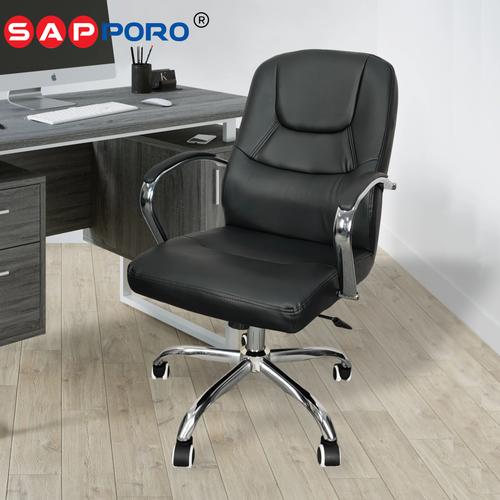 [EZO.6800088] SAPPORO DURHAM - Kursi Kantor | Kursi Direktur | Office Chair Besi Furniture