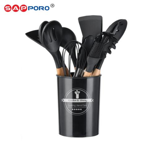 [EZO.6800035] SAPPORO HYEN - Set Peralatan Masak | Spatula set