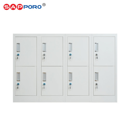 [EZO.6800086] SAPPORO WEIMAR 8 - Loker Besi Dinding 8 Pintu | Wall Mount Locker 8 Doors Furniture