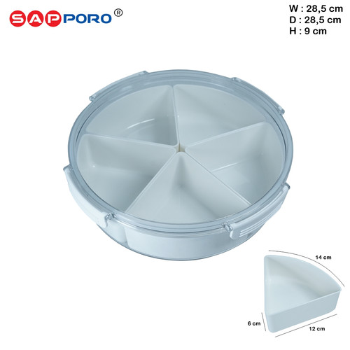 [EZO.6800050] SAPPORO BODEN - Toples Makanan | Food Container