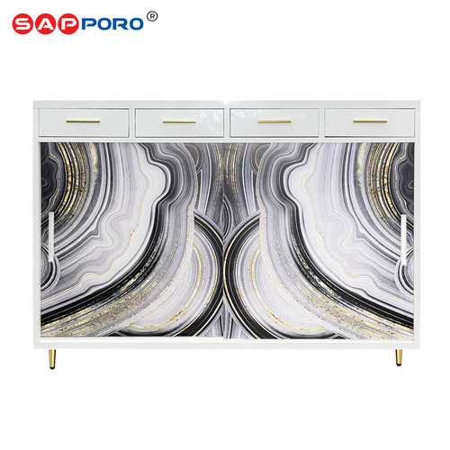 [EZO.6800140] SAPPORO ELBA - Lemari sepatu besi pintu geser | Steel shoe cabinet