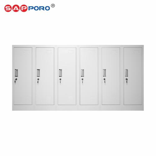 [EZO.6800176] SAPPORO HORISON 6 - Loker Besi 6 Pintu | Steel Locker 6 Doors Furniture