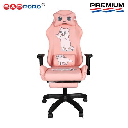 [EZO.6800227] SAPPORO DALLAS CAT - Kursi Gaming Karakter 2D | Gaming Chair