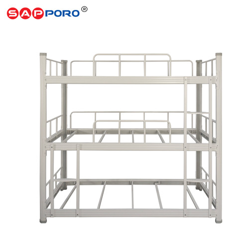 [EZO.6800239] SAPPORO ARIDA - Ranjang Susun Besi 3 Tingkat | Divan Susun 3 Tingkat