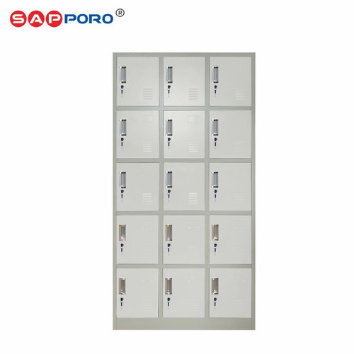 [EZO.6800265] SAPPORO KOLN 15 - Loker Besi 15 Pintu | Steel Locker 15 Doors
