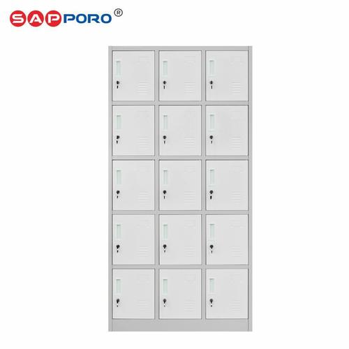 [EZO.6800265] SAPPORO KOLN 15 - Loker Besi 15 Pintu | Steel Locker 15 Doors