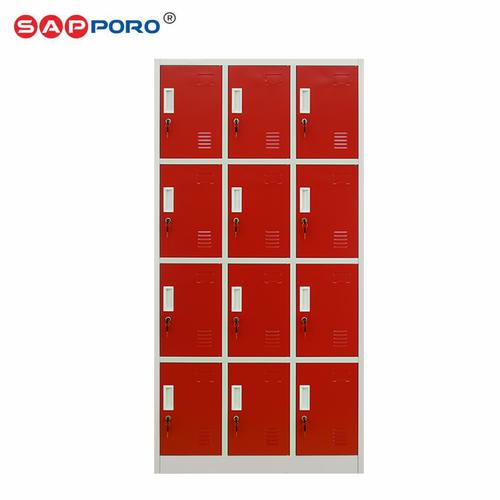 [EZO.6800266] SAPPORO KOLN 12 - Loker Besi 12 Pintu | Steel Locker 12 Doors