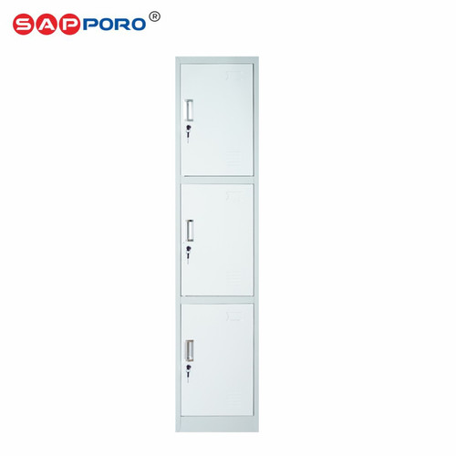 [EZO.6800267] SAPPORO KOLN 3 - Loker Besi 3 Pintu | Steel Locker 3 Doors