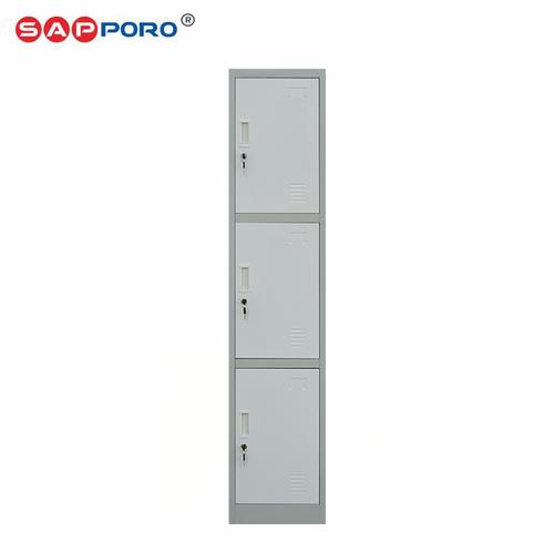 [EZO.6800267] SAPPORO KOLN 3 - Loker Besi 3 Pintu | Steel Locker 3 Doors