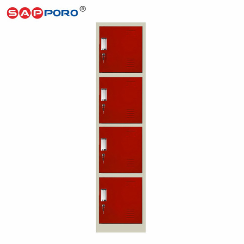 [EZO.6800269] SAPPORO KOLN 4 - Loker Besi 4 Pintu | Steel Locker 4 Doors