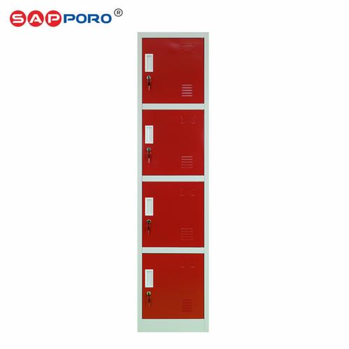 [EZO.6800269] SAPPORO KOLN 4 - Loker Besi 4 Pintu | Steel Locker 4 Doors