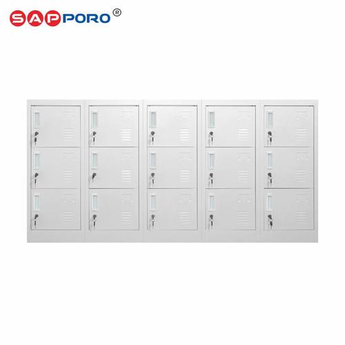 [EZO.6800274] SAPPORO HORISON 15 - Loker Besi 15 Pintu | Locker Horizontal
