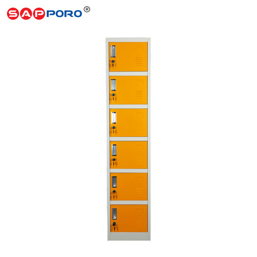 [EZO.6800367] SAPPORO KOLN 6 - Loker Besi 6 Pintu | Steel Locker 6 Doors