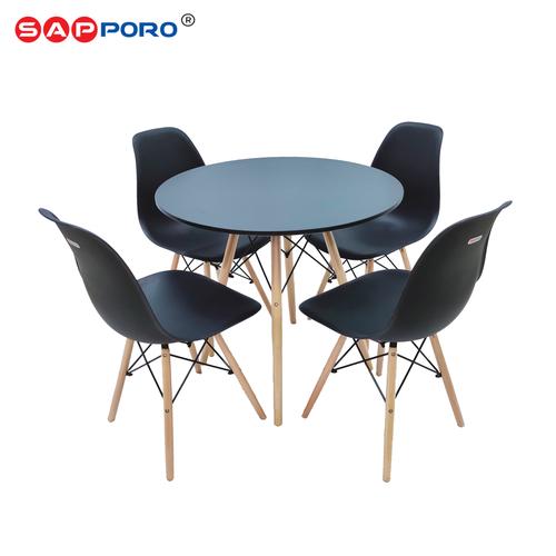 [EZO.6800373] SAPPORO MUNDOO - Dining Set | Meja Makan Set