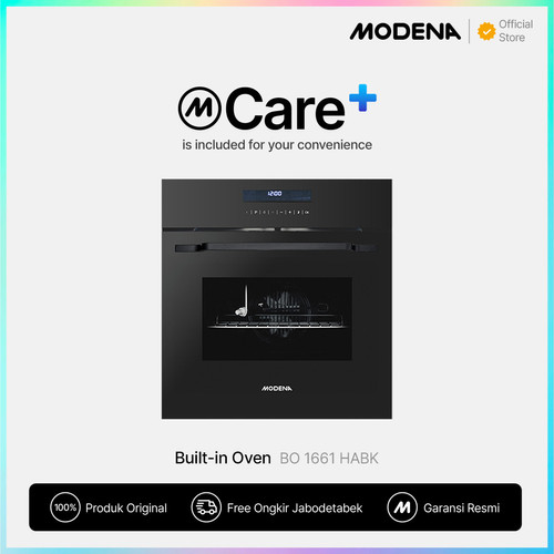 [EZO.3400093] MODENA BUILT IN OVEN + AIRFRYER - BO 1661 HABK