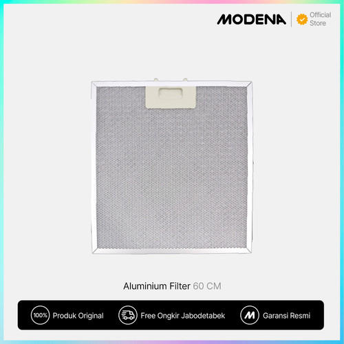 [EZO.3400351] MODENA ALUMUNIUM FILTER 60 CM (28.5x30.2)CM