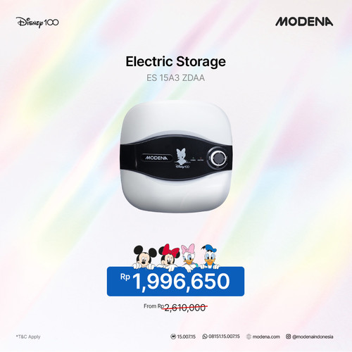 MODENA DISNEY DAISY DUCK Electric Storage Water Heater - ES 15A3 ZDAA ...