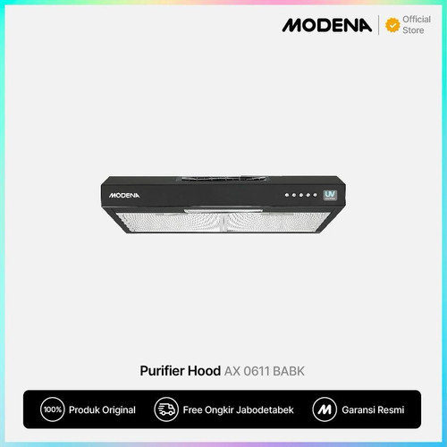 [EZO.3400154] MODENA Purifier Slim Hood Hybrid - AX 0611 BABK