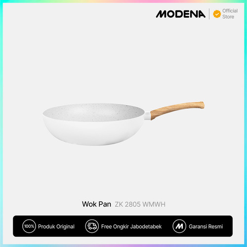 [EZO.3400382] MODENA Wok Pan - ZK 2805 WMWH