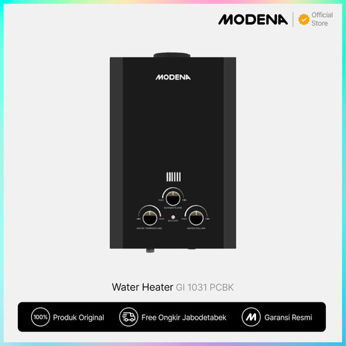 [EZO.3400404] MODENA Gas Instant Water Heater - GI 1031 PCBK