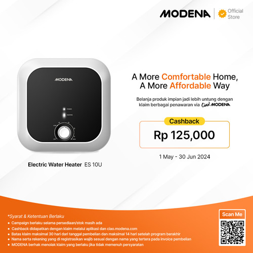 [EZO.3400410] MODENA Electric Water Heater - ES 10U