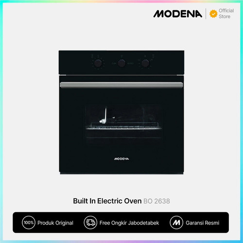 [EZO.3400189] MODENA Built In Electric Oven - BO 2638