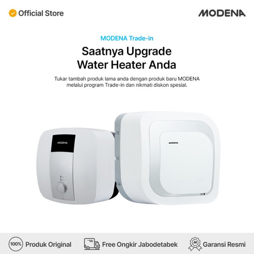 [EZO.3400193] MODENA TradeIn - Electric Water Heater ES 15 A3 [PULAU JAWA & BALI]