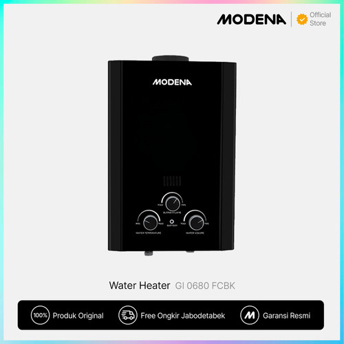[EZO.3400195] MODENA Tankless Gas Instant - GI 0680 FCBK